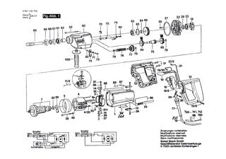 BOSCH Zylinderschraube M3,5x5,5 MM | Ersatzteile für GR.77, UB2J75 UB2/75 - 1603413005
