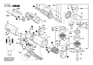 BOSCH Linsenkopfschraube | Ersatzteile für GWS 14,4 V, GGS 28 LP - 1603415004