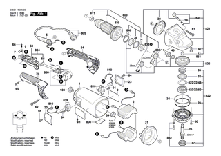 BOSCH Linsenschraube | Ersatzteile fr GWS 24-180 H, GWS 24-180 JH - 1603415006