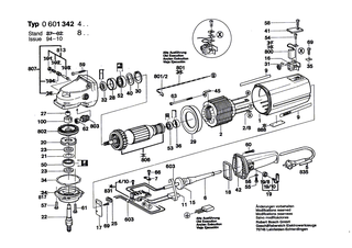 BOSCH Blechschraube B4,8x57,5 MM | Ersatzteile für Geradschleifer, Winkelschleifer - 1603429000
