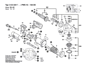 BOSCH Zylinderschraube M3,5x7 MM | Ersatzteile für GWB 10, GWB 10 RE - 1603429002