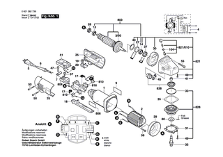 BOSCH Zylinderschraube M3,5x7 MM | Ersatzteile für GWB 10, GWB 10 RE - 1603429002