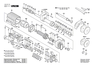 BOSCH Blechschraube BZ4,8x63 MM | Ersatzteile für SHO 160, Winkelschleifer - 1603435008