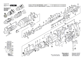 BOSCH Blechschraube ST3,9x19-TORX,T20 | Ersatzteile für PBH 20-RLE, PBH 20-RF - 1603435050
