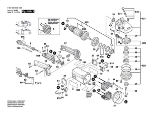 BOSCH Schleifspindel M14, SW17 | Ersatzteile f�r GWS 24-300, GWS 24-300 I - 1603523105