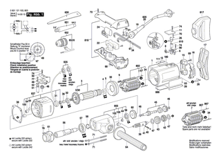 BOSCH Anker 230V | Ersatzteile f�r GBM 23-2, GBM 23-2 E - 1604010332