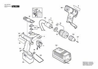 BOSCH Schnell-Lader USA 120/7,2-24V, 1h | Ersatzteile fr 3610 | 2607224431