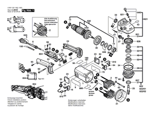 BOSCH Anker 230-240V | Ersatzteile f�r GWS 19-180, GWS 2000-180 J - 1604011148