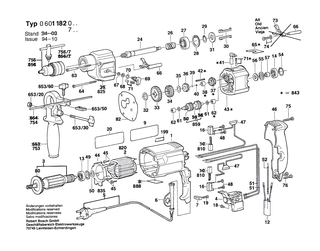 BOSCH Polschuh 220-240V | Ersatzteile fr GSB 680 PROFI, PFZ 550 - 1604220254