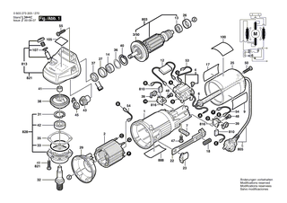 BOSCH Polschuh 220-230V | Ersatzteile fr GWS 7-115, GWS 7-125 - 1604220272