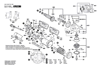 BOSCH Polschuh 220-230V | Ersatzteile fr GBR 14 C, GWS 14-125 C - 1607000F0S