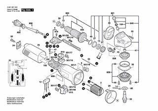 BOSCH Polschuh 110-120V | Ersatzteile für GWS 9-125 - 1604220308