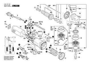 BOSCH Polschuh 110-120V | Ersatzteile für GWS 9-125 - 1604220308