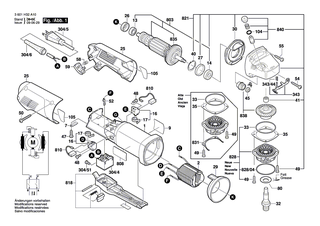 BOSCH Polschuh 110-120V | Ersatzteile für GWS 9-125 - 1604220308