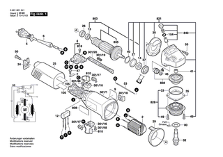 BOSCH Polschuh 110-120V | Ersatzteile für GWS 9-125 - 1604220308