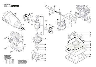 BOSCH Polschuh 230-240V | Ersatzteile f�r GSS 23 A, GSS 23 AE - 1604220408