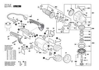 BOSCH Polschuh 230V | Ersatzteile fr GWS 22-230 JH, GWS 22-180 H - 1604220445