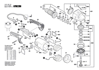 BOSCH Polschuh 230V | Ersatzteile fr GWS 24-180 H, GWS 24-180 JH - 1604220467