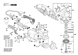 BOSCH Polschuh 230V | Ersatzteile f�r GWS 20-230H, GWS 20-230JH - 1604220518