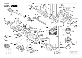 BOSCH Polschuhbaugruppe 220-230V | Ersatzteile fr GWS 15-125 CI, GWS 17-125 CI - 1604220532