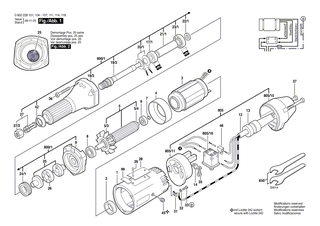 BOSCH St�nder 200V/300HZ,135V/200HZ | Ersatzteile f�r Hf-Schrauber, Schrauber - 1604229201