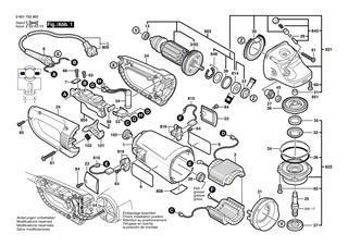 BOSCH B�rstenhalter | Ersatzteile f�r GDB 2200 WE, GDB 2500 WE - 1604336048
