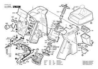 BOSCH Verbindungsleitung L=180 MM SCHWARZ | Ersatzteile f�r AXT 16-30, AXT 18-35 - 1604438022