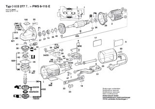 BOSCH Verbindungsleitung L=40 MM WEISS | Ersatzteile fr GWS 9-125 CS, GWS 9-125 CM - 1604448006