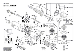 BOSCH Verbindungsleitung L=90 MM WEISS | Ersatzteile fr GWS 7-115, GWS 9-125 - 1604448013