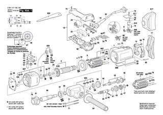 BOSCH Netzanschlussleitung USA/CDN 2,15m 2 x 2,08mm SJ 14/2 | Ersatzteile f�r Winkelschleifer - 1604460092