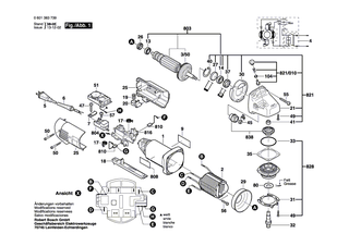 BOSCH Netzanschlussleitung USA/CDN 2,15m 2 x 2,08mm SJ 14/2 | Ersatzteile f�r Winkelschleifer, 1364 - 1604460133