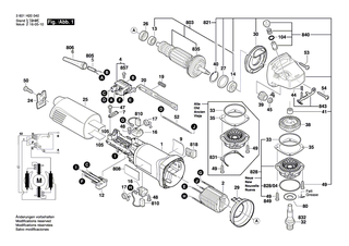 BOSCH Netzanschlussleitung CN 2,65m 2 x 0,75mm H05 W-F | Ersatzteile fr GSB 680 PROFI, GWS 850 C - 1604460312