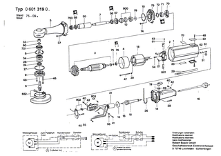 BOSCH Netzanschlussleitung CH 4,15m 2 x 1,0mm H07RN-F | Ersatzteile fr HV 79, GBR 14 CA - 1604460447
