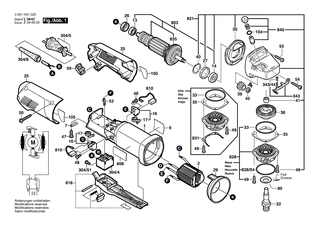 BOSCH Anschlussteil | Ersatzteile f�r GGS 28 LP, GWS 8-115 Z - 1604478015