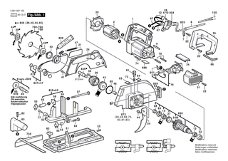 BOSCH Entst�rglied | Ersatzteile f�r GKS 55, GKS 65 - 1604503014