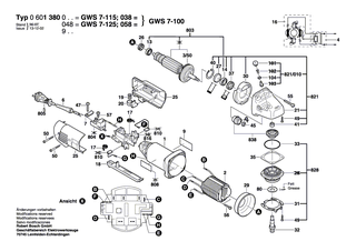 BOSCH Druckfeder | Ersatzteile f�r GBR 14 C, GWS 7-115 - 1604611024