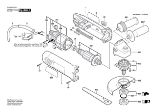 BOSCH Druckfeder | Ersatzteile f�r GGS 27 C, GGS 7 C - 1619P09932