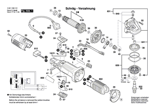 BOSCH Druckfeder | Ersatzteile f�r GEX 150 TURBO, GWS 6-115 - 1604611031