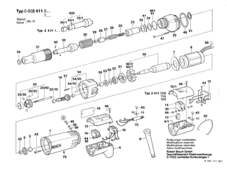BOSCH Druckfeder | Ersatzteile f�r Hf-Schrauber, Hf-Winkelschleifer - 1604617001