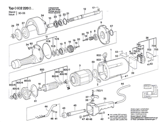 BOSCH Zugfeder | Ersatzteile f�r Geradschleifer, Hf-Geradschleifer - 1604650009