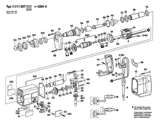 BOSCH Spiralfeder | Ersatzteile f�r Winkelschleifer - 1604652006