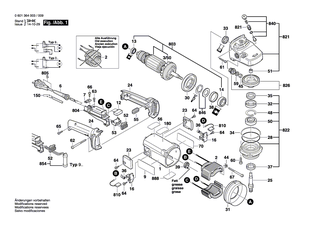 BOSCH Spiralfeder | Ersatzteile f�r UB2J77, Geradschleifer - 1604652015