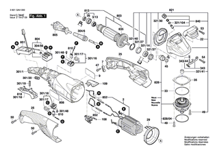 BOSCH Spiralfeder | Ersatzteile f�r GBR 15 CA, GBR 15 CAG - 1604652021