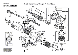 BOSCH Motorgeh�use GRUEN | Ersatzteile f�r PWS 10-125 CE - 1605108214