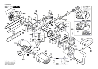 BOSCH Handgriff | Ersatzteile f�r AKE 30-17 S, AKE 35-17 S - 1605133045