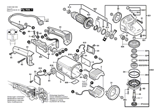 BOSCH Verschlussdeckel GRUEN | Ersatzteile f�r PWS 20-230 J, PWS 20-230 - 1605500235
