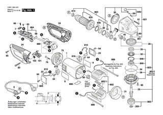 BOSCH Verschlussdeckel | Ersatzteile f�r GWS 24-180 JBX, GWS 24-230 JBX - 1605500236
