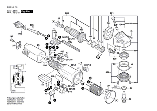 BOSCH Geh�usedeckel GRUEN | Ersatzteile f�r PWS 10-125 CE, PWS 13-125 CE - 1605500239