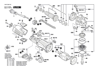 BOSCH Deckel | Ersatzteile f�r GWS 12-125 CIE, GWS 12-125 CIEX - 1605500275