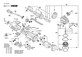 BOSCH Deckel | Ersatzteile f�r GWS 12-125 CIE, GWS 12-125 CIEX - 1605500275